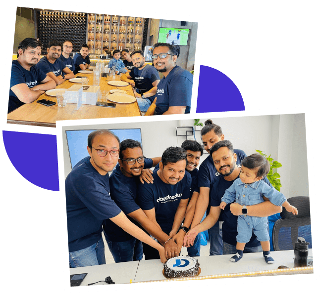 Picture collage of CloudRedux Team